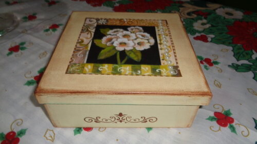 Caixa Decorada em mdf
