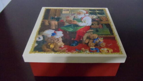 Caixa em mdf Fabrica do Noel