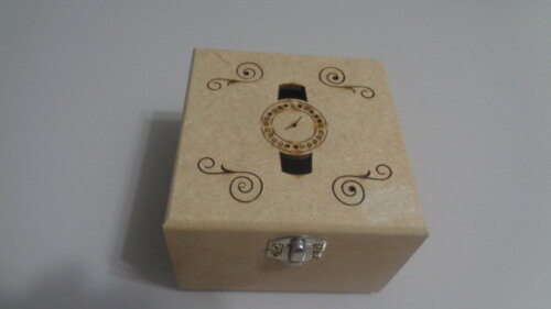 Caixa em MDF para Relogio- individual