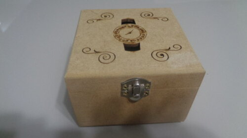 Caixa em MDF para Relogio- individual