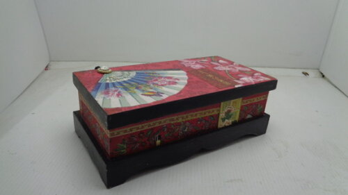 Caixa Oriental Decorada-black Riday