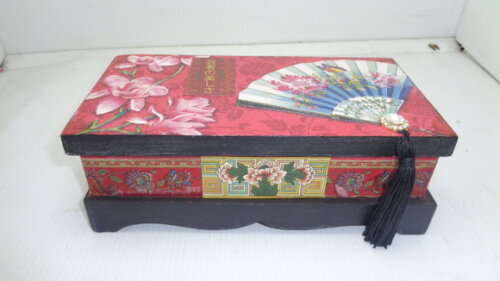 Caixa Oriental Decorada-black Riday