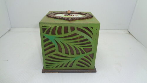 Caixa Porta Caneca ,-decorada