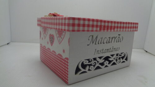 Caixa Porta Macarrão Instantâneo