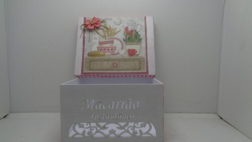 Caixa Porta Macarrão Instantâneo