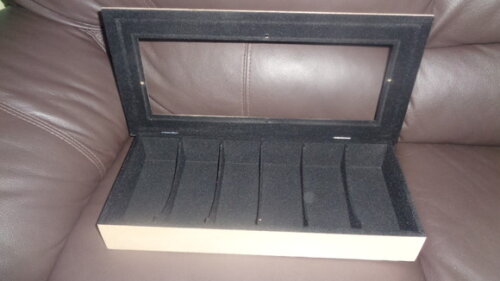 Caixa Porta Oculos com Vidro