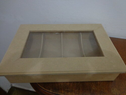 Caixa Porta Oculos com Vidro-blak Friday