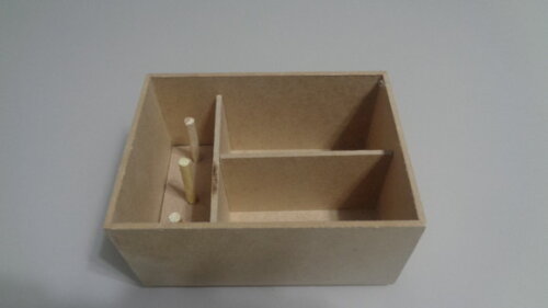 Caixas em Mdf para costura P e M
