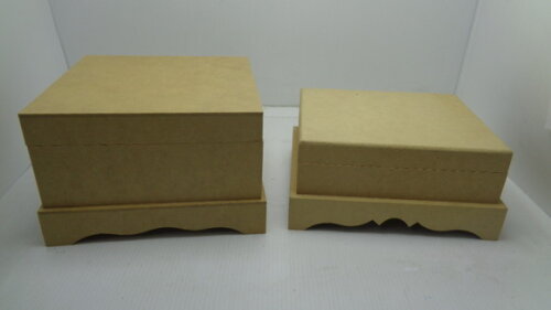 Caixas Onduladas em Mdf-a Partir de 25,00