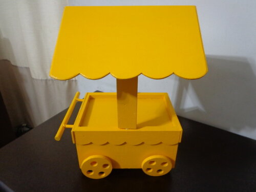 Carrinho de Pipoca em mdf