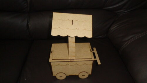 Carrinho de Pipoca a Laser
