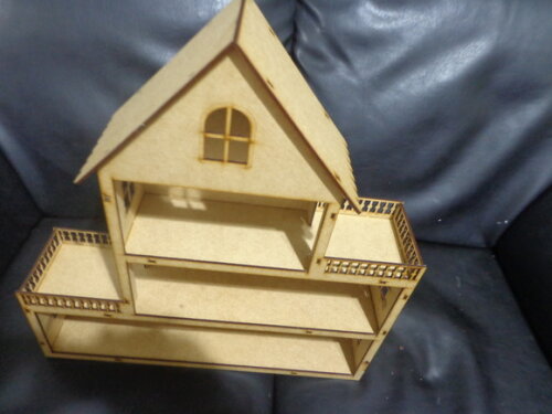 Casa de Bonecas em mdf