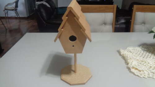 Casa de Passarinho com Pé Grande