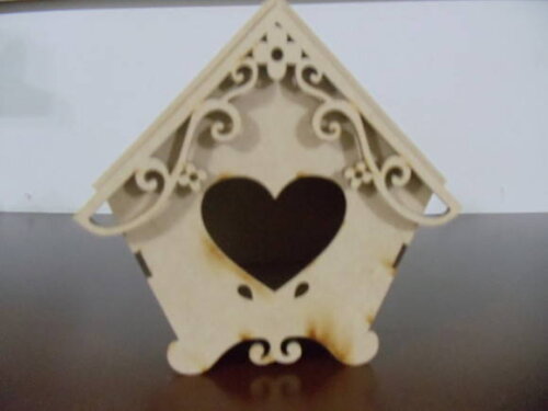Casa de Passarinho em Mdf,