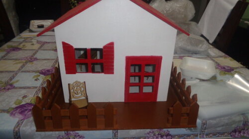 Casinha em Mdf-sem Pintar.