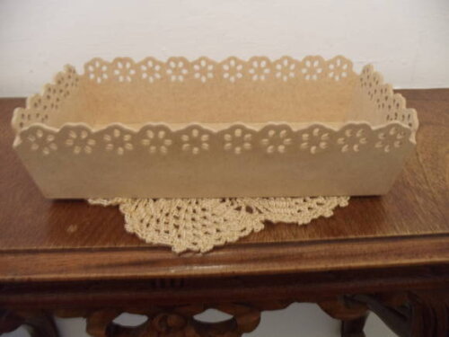 Cesta Rercortada em mdf