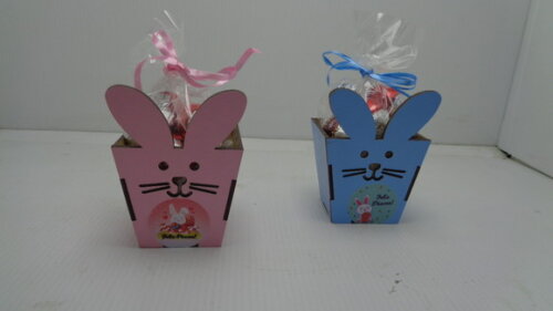 Coelhinho com Mini Ovinhos de Chocolate