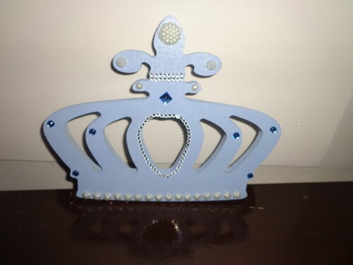 Coroa em mdf Pintada-bl-25,00