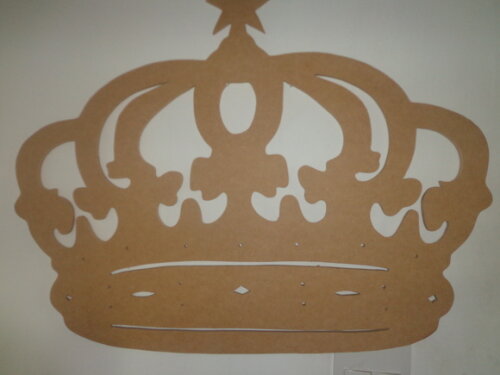 Coroa em Mdf-estrela