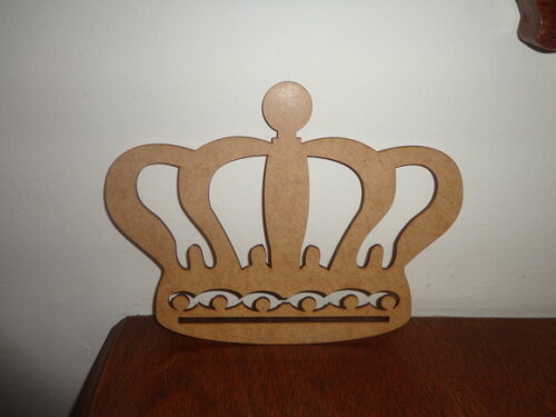 Coroas em mdf Tamanho Médio