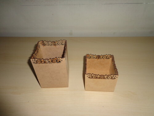 Dupla de Cachepôs Delicados