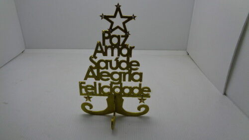 Enfeite de Mesa Arvore de Natal