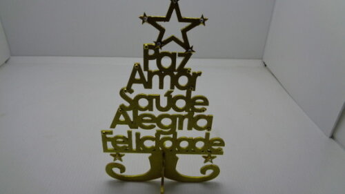 Enfeite de Mesa Arvore de Natal
