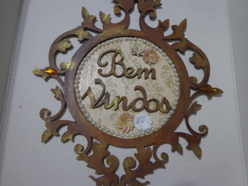 Enfeite de Porta Bem Vindos-black Friday