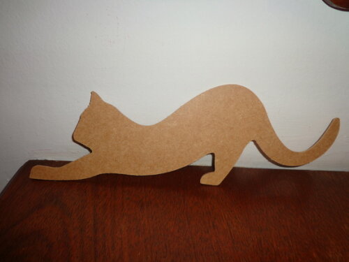 Gato Enfeite de Porta