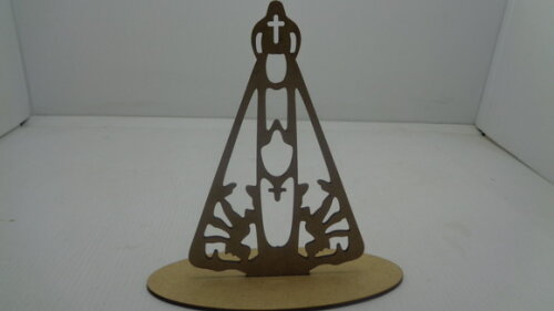 Imagem de Nossa Senhora Recortada a Laser