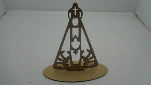 Imagem de Nossa Senhora Recortada a Laser