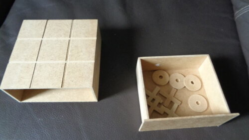 Jogo da Velha em mdf