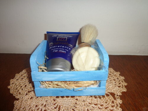 Kit Azul de Barbear
