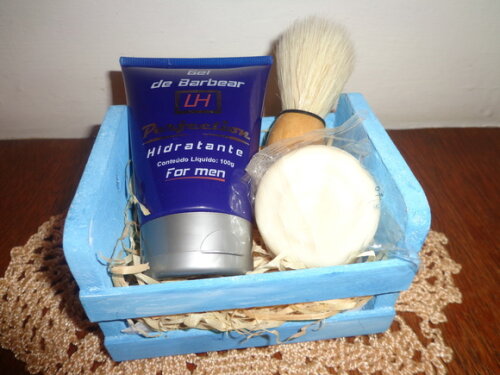 Kit Azul de Barbear