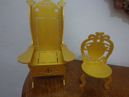 Kit Trono e Cadeira