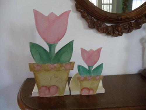 Kit Tulipas em mdf
