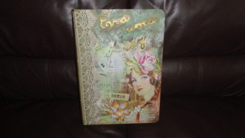 Livro Caixa Gg-,decorado