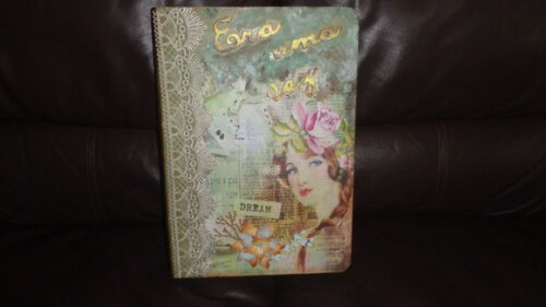 Livro Caixa Gg-,decorado