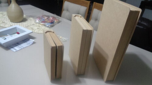 Livros Caixa Cru em Mdf-a Partir de 35,00.-preço Unitário