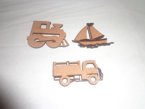 Meios de Transporte Mini4 Unidades Por 10,00