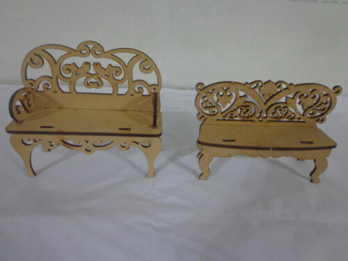 Mini Bancos em mdf