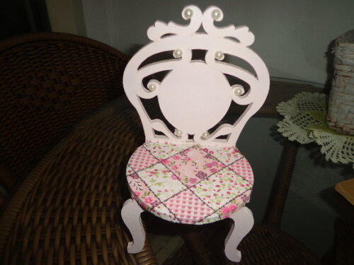 Mini Cadeira Decorada
