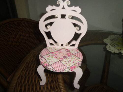 Mini Cadeira Decorada