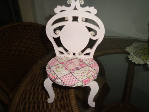 Mini Cadeira Decorada