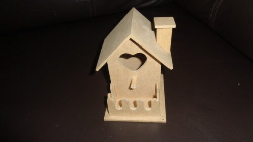 Mini Casa Coração com Cerca