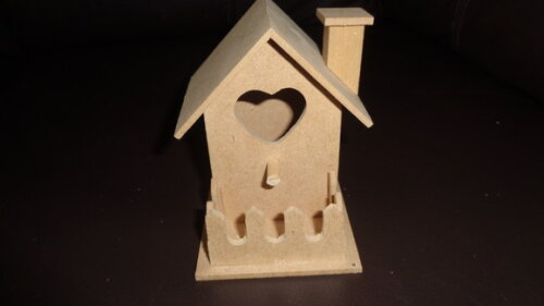 Mini Casa Coração com Cerca