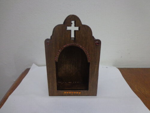 Mini Oratório com Cruz