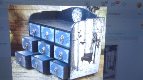 Movel Organizador em Mdf,com Gavetas