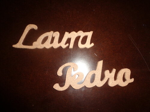 Nomes em Mdf--letras Pequenas-pintado