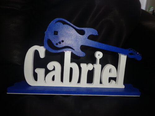 Nome com Guitarra